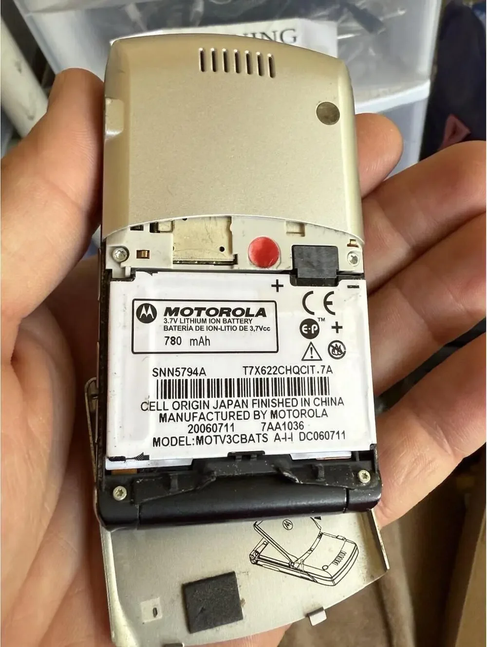 Motorola classic razr